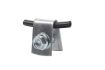 EDB clamp galv. for eave wire fixation SET incl. accessories